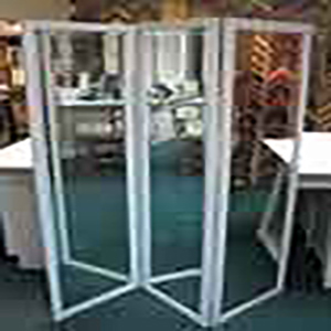 Every 3 panel mirror can be fabricated as a tri fold room divider