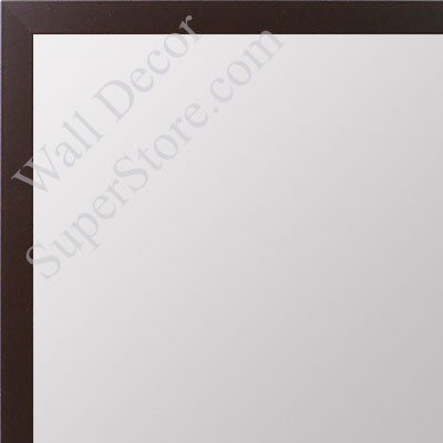 MR1540-21 Thin Metal Coffee Bean Brown/Bronze Medium Custom Wall Mirror Custom Floor Mirror