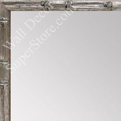 MR1550-3 Soft Champagne - Tropical Bamboo - Very Small Custom Wall Mirror