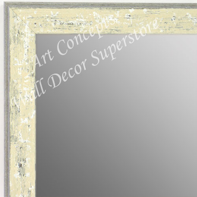 MR1735-1 | Distressed Oat | Custom Wall Mirror | Decorative Framed Mirrors | Wall D�cor