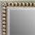 MR1747-1 | Distressed Silver Leaf Beads | Custom Wall Mirror | Decorative Framed Mirrors | Wall D�cor