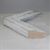 BB1534-2 Side View - Soft White - Extra Large Custom Cork Chalk or Dry Erase Board