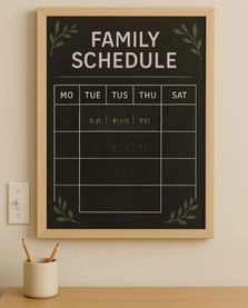 Custom printed chalkboards