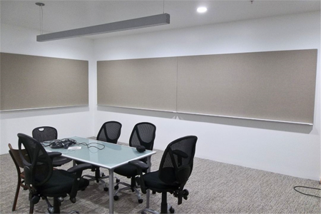 FW822-1 Fabric Wrap Corkboard With Tray