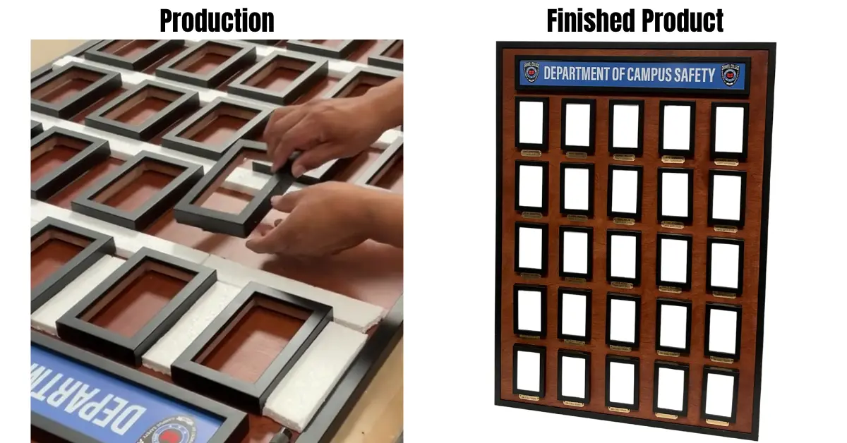 Custom Chain of Command Boards – Military, Corporate & Fire Dept ...