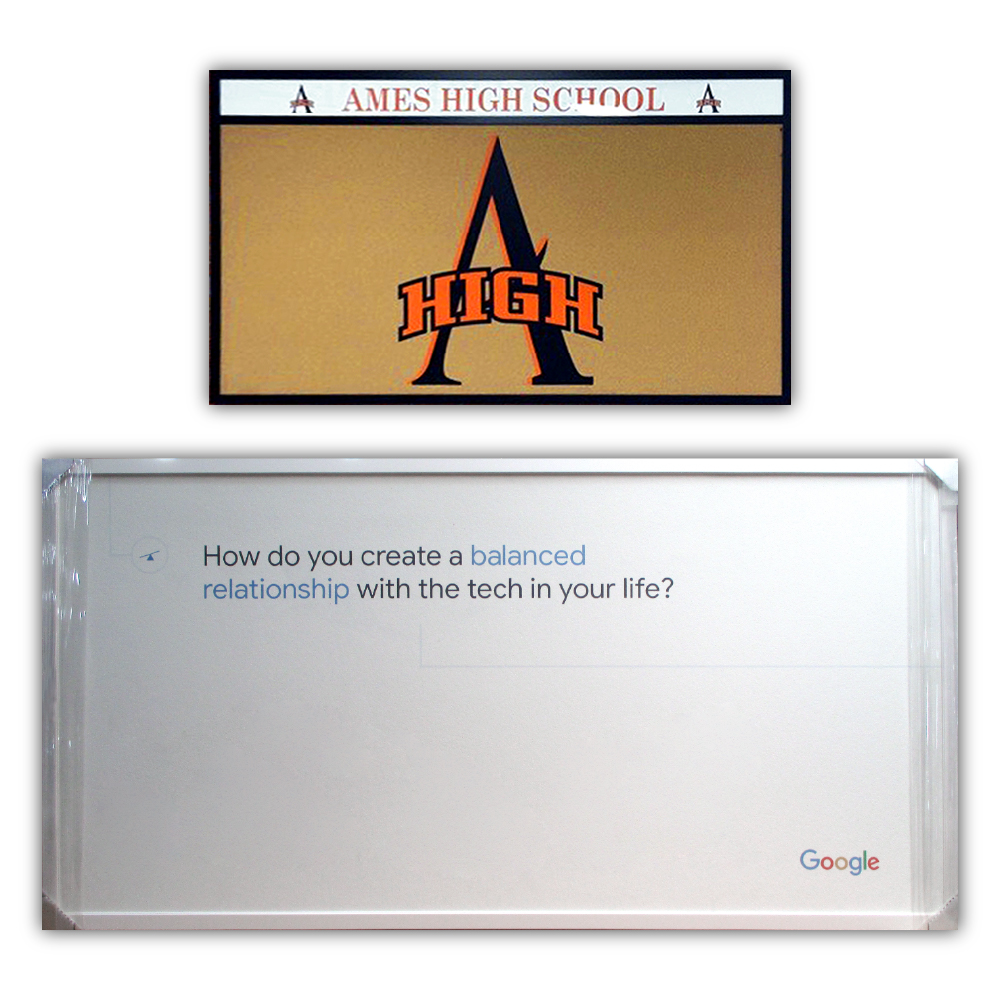 Personalize with printed cork bulletin boards - your company - school or organization