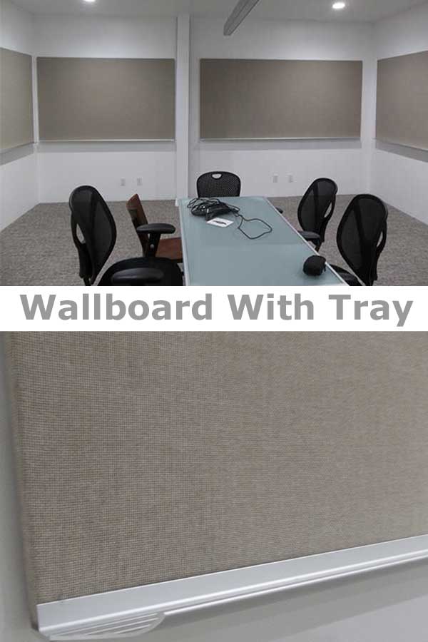 Advertising Company Conference Room - 3 Full Walls With Special Wallboard With Tray To Hold Art Boards 