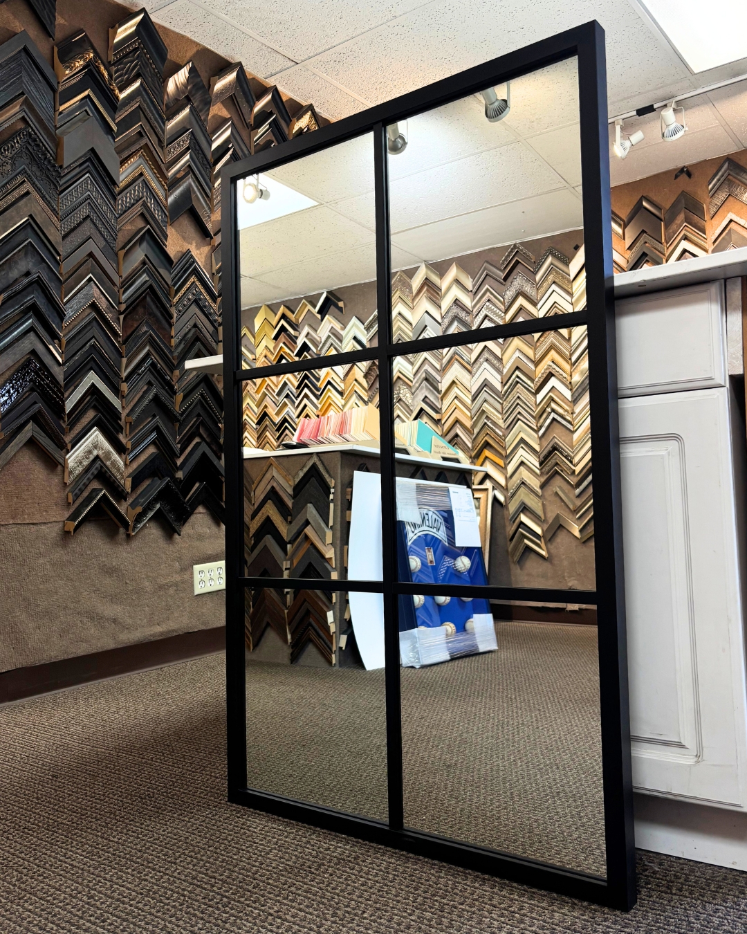 custom mirror window panel