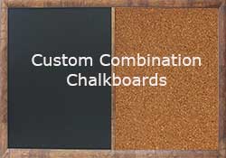 Custom chalkboard combination