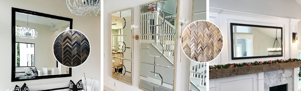 Custom Wall Mirrors - We make any size and guarantee safe delivery