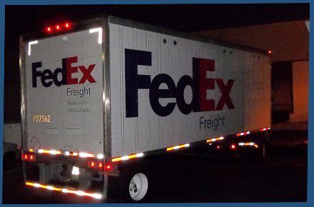 We use FedEx Freight to ship larger and heavier crated to all 48 states in the USA.