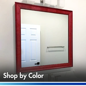 Custom Framed Mirrors by Frame Color 