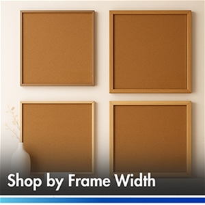 FRAME WIDTH: Cork - Chalk - Dry Erase