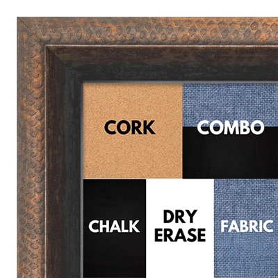 BB1242-1 - Eiffel Bronze - 1.5625 Inch Wide - Custom Cork Chalk Dry Erase