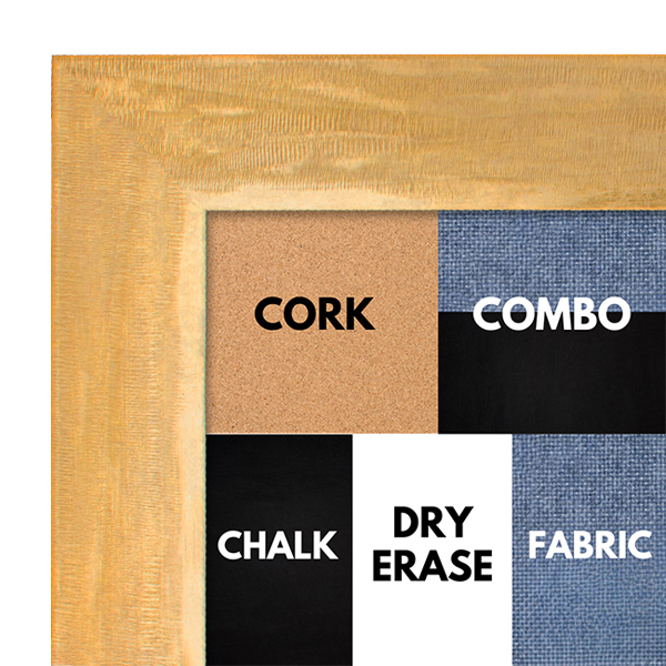 BB1318-3 Distressed Golden Blonde Cube - 1.5625 Inch Wide - Custom Cork Chalk Dry Erase