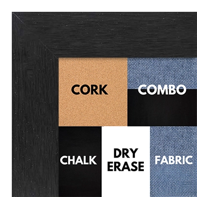 BB1045-6 Charcoal Grey -Cork, Chalk, Dry Erase, Combo, Fabric Wrap 