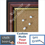 Gold Accent - Custom Wallboards -  Cork Chalk Dry Erase
