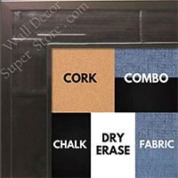BB1515-2 Bronze Oxidized Metallic Distressed Industrial Look Extra Large Custom Cork Chalk Or Dry Erase Board