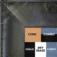 BB1531-1 Distressed Burlwood Gray Custom Extra Extra Large Wall Board Cork Chalk Dry Erase
