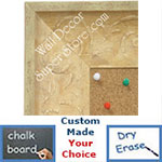 Ivory Cream Custom Wallboards - Cork, Chalk, Dry Erase Boards