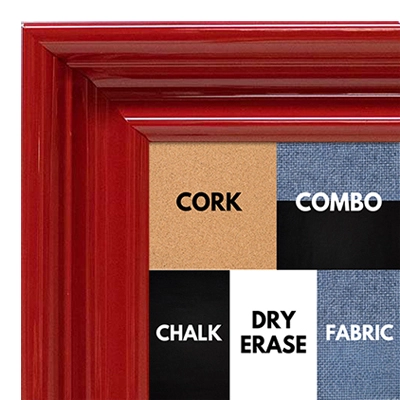 BB1961-4 Large Red High Gloss Custom Wall Board With Scoop