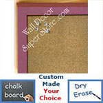 Purple Cork Chalk Dry Erase Boards