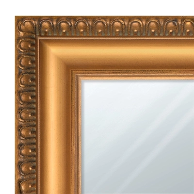 MR1311-4 Ornate Scoop - Warm antique gold - 2.25 Inch Wide