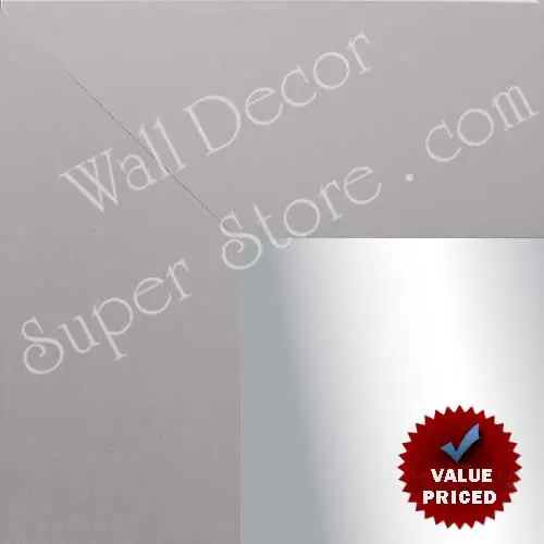 MR1048-8 Large Matte White Custom Framed Mirror - Your Size