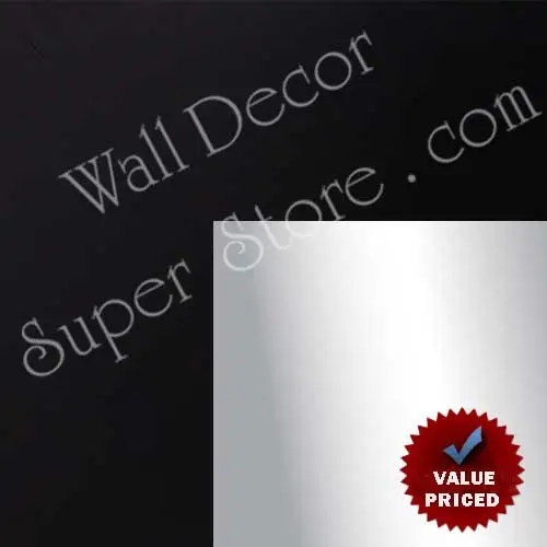 MR1048-9 Large Matte Black Custom Framed Mirror - Your Size