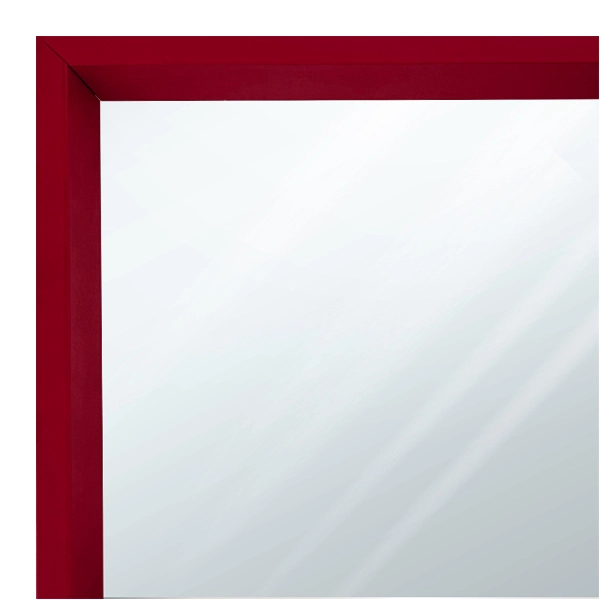 MR1212-1 Red - Custom Small Mirror - 0.69 Inch Wide
