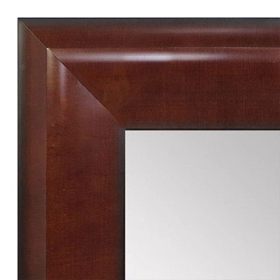 MR1509-3 Walnut Large Custom Wall Mirror Custom Floor Mirror