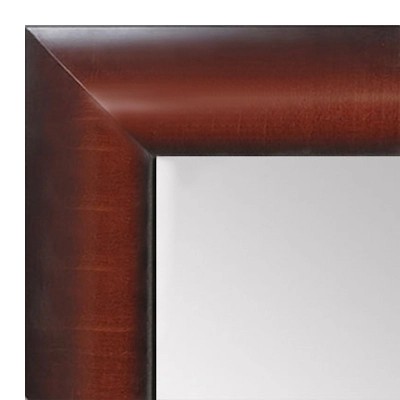 MR1517-2 Walnut - Large Custom Wall Mirror Custom Floor Mirror