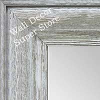 MR1547-4 Distressed White Driftwood - Extra Extra Large Custom Wall Mirror Custom Floor Mirror