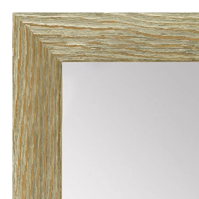 MR1548-3 Distressed Brown Driftwood - Medium Custom Wall Mirror