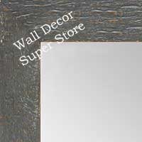 MR1555-4 Distressed Dark Gray - Medium  Custom Wall Mirror