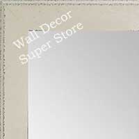 MR1570-1 Distressed White - Medium Custom Wall Mirror Custom Floor Mirror