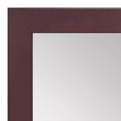 MR1570-6 Distressed Dark Red - Medium Custom Wall Mirror