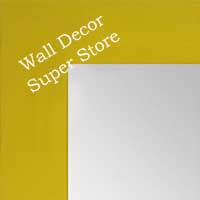 MR1586-1 Yellow - Medium  Custom Wall Mirror -  Custom Bathroom Mirror
