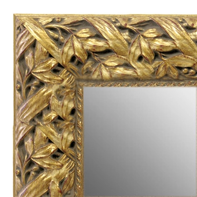 MR1624-1  Gold / Design | Custom Wall Mirror