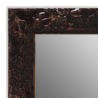 MR1692-5 | Glossy Chocolate / Design | Custom Wall Mirror | Decorative Framed Mirrors | Wall D�cor