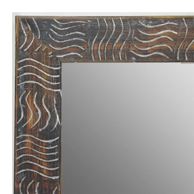 MR1702-1 | Silver / Design | Custom Wall Mirror | Decorative Framed Mirrors | Wall D�cor