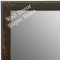 MR1735-7 | Distressed Saddle Brown | Custom Wall Mirror | Decorative Framed Mirrors | Wall D�cor