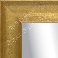MR1903-1 Antique Gold Scoop Distressed  Custom Mirror