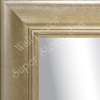 MR1904-2 Silver Rounded Scoop  Custom Mirror