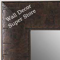 MR5211-2 Chestnut Brown  Distressed - Extra Large Custom Wall Mirror Custom Floor Mirror