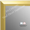 WM1661-1 | Gold | Custom Three Panel Winged Mirror