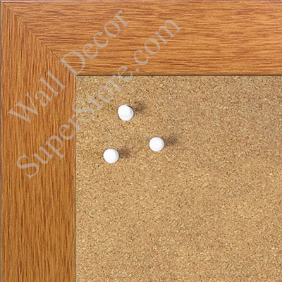 BB1545-2 Classic Honey Maple 1 3/4" Wide Value Price Medium To Extra Large Custom Cork Chalk Or Dry Erase Board   