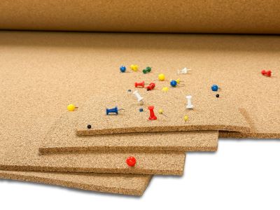 Custom cork sheet cork roll for Office or Home 