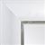 MR1522-6 White With Silver Trim Extra Large Custom Wall Mirror Custom Floor Mirror