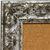 BB1416-1 Distressed Silver Medium To Extra Large Custom Cork Chalk Or Dry Erase Board
